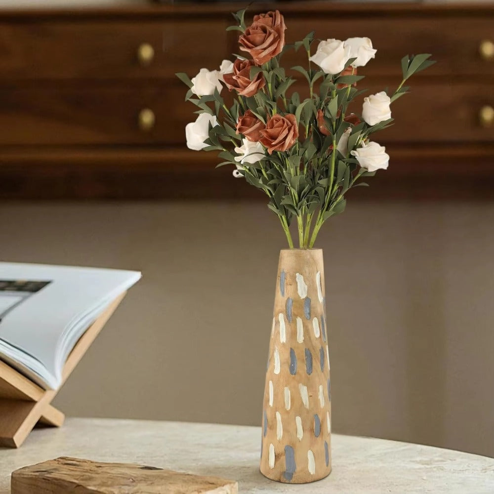Multi-functional Luxurious Modern Style Wooden Vase | Exquisite Design and Durability, Perfect for Home Life, Wedding Decoration, Coffee and Hotel Use