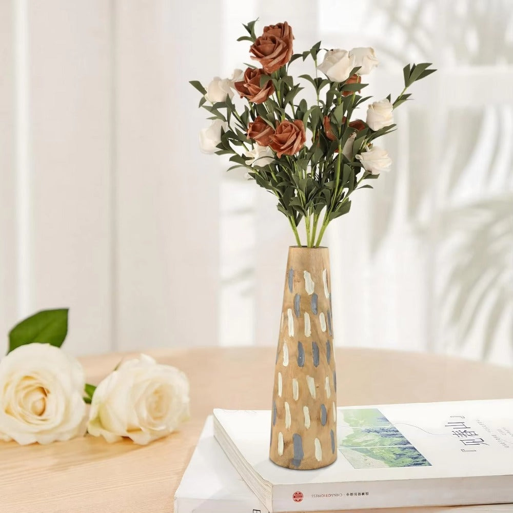 Multi-functional Luxurious Modern Style Wooden Vase | Exquisite Design and Durability, Perfect for Home Life, Wedding Decoration, Coffee and Hotel Use
