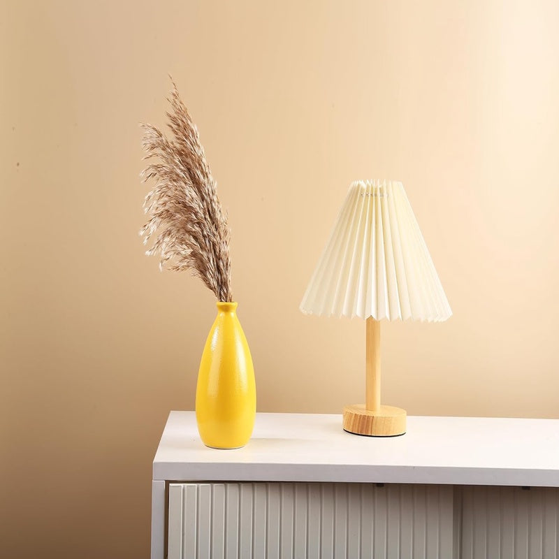 LSBTAUCP - Ceramic vase, Yellow vase for Home Decoration, Modern Style Dry vase, Dining Room Bedroom Office…
